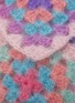 Detail View - Click To Enlarge - ROSE CARMINE - NEW RAINBOW PATCHWORK SCARF