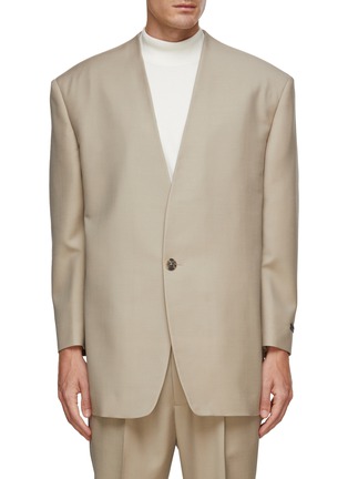 Main View - Click To Enlarge - FEAR OF GOD - ‘Eternal’ Wool Single Breasted Blazer