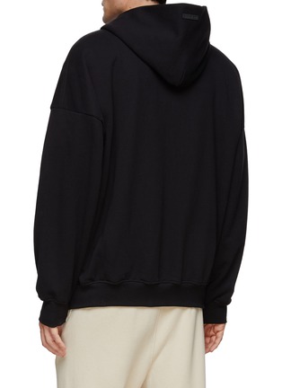 Back View - Click To Enlarge - FEAR OF GOD - ‘Eternal’ Fleece Zip Up Hoodie