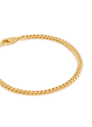 Detail View - Click To Enlarge - MISSOMA - GOLD PLATED ROUND CURB BRACELET