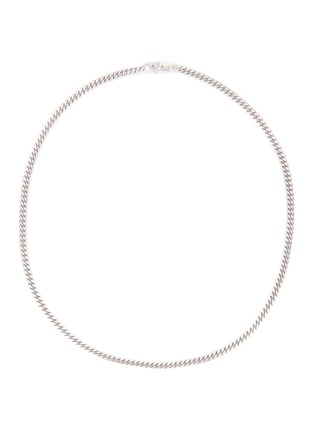 Main View - Click To Enlarge - MISSOMA - SILVER-TONED METAL ROUND CURB NECKLACE