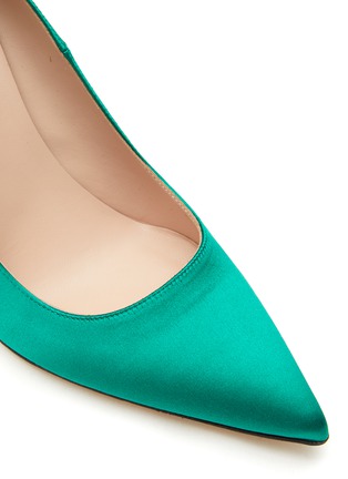 Detail View - Click To Enlarge - SJP BY SARAH JESSICA PARKER - ‘Fawn’ 100 Satin Point Toe Pumps