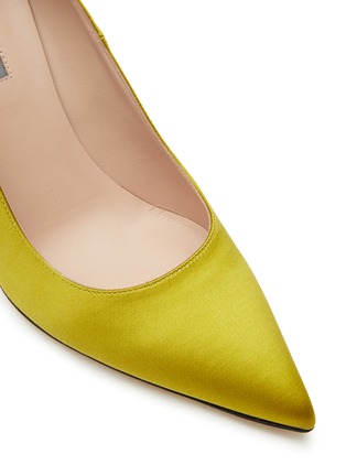 Detail View - Click To Enlarge - SJP BY SARAH JESSICA PARKER - ‘Fawn’ 100 Satin Point Toe Pumps