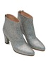 Detail View - Click To Enlarge - SJP BY SARAH JESSICA PARKER - ‘Minnie’ 75 Glittered Mesh Ankle Boots