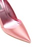 Detail View - Click To Enlarge - SJP BY SARAH JESSICA PARKER - ‘Duchessa’ 100 Crystal-Embellished Heel Counter Satin Point Toe Pumps