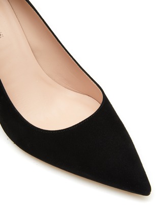 Detail View - Click To Enlarge - SJP BY SARAH JESSICA PARKER - ‘Fawn’ 70 Suede Point Toe Pumps