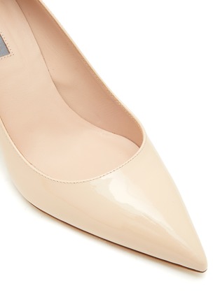 Detail View - Click To Enlarge - SJP BY SARAH JESSICA PARKER - ‘Fawn’ 70 Patent Leather Point Toe Pumps