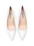 Detail View - Click To Enlarge - SJP BY SARAH JESSICA PARKER - ‘Fawn’ 70 Leather Point Toe Pumps