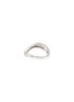 KAVANT & SHARART - ‘Talay’ Micro Diamond Pavé 18K White Gold Wave Ring