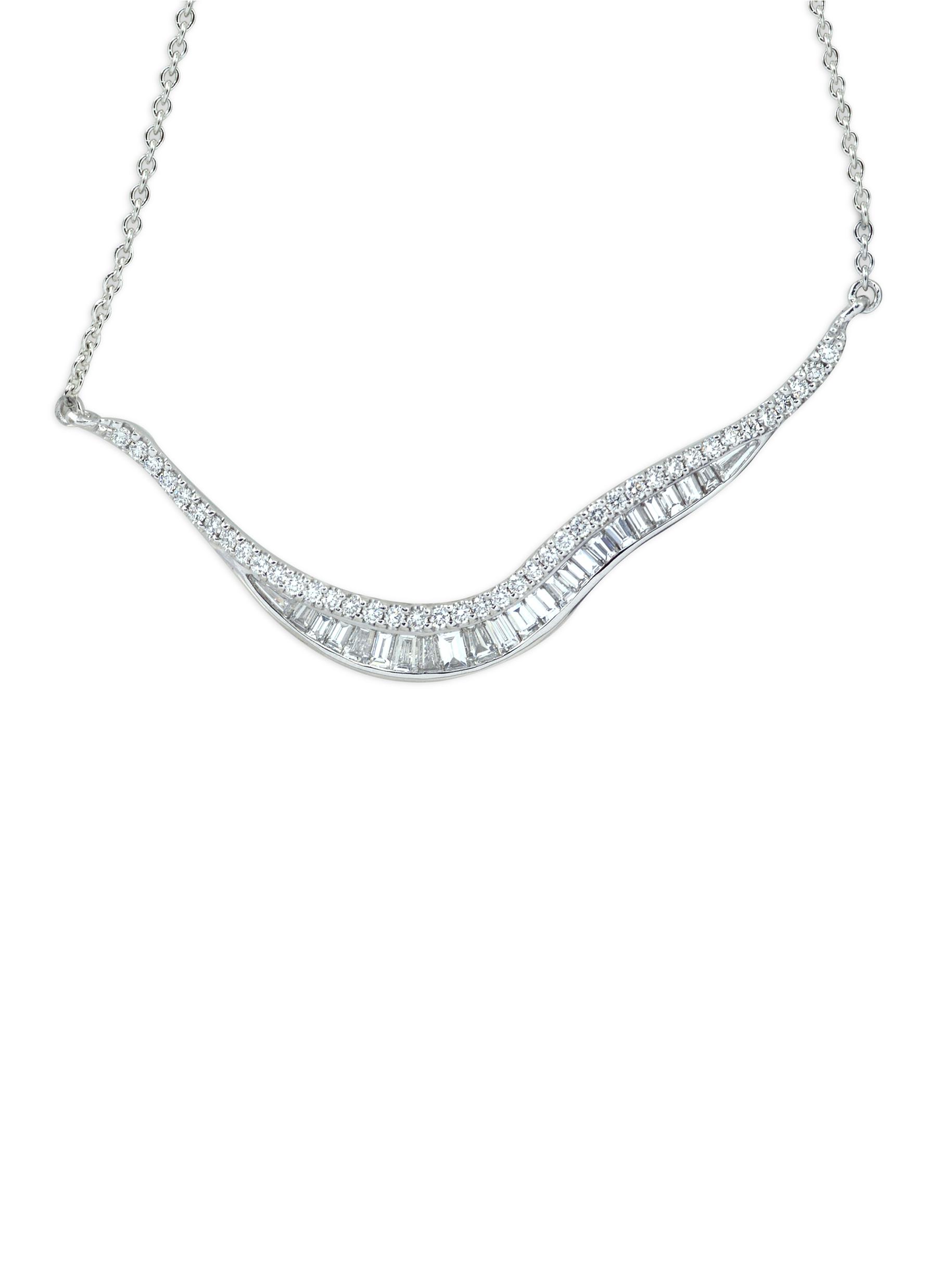 KAVANT & SHARART ‘Talay' Diamond 18K White Gold Necklace