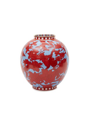 Main View - Click To Enlarge - LA DOUBLEJ - Big Bubble Lilium Turchese Porcelain Vase