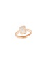 Main View - Click To Enlarge - KAVANT & SHARART - ‘GeoArt’ Diamond 18K Rose Gold Ring