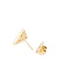 Detail View - Click To Enlarge - KAVANT & SHARART - ‘GeoArt’ Diamond 18K Gold Triangular Earrings
