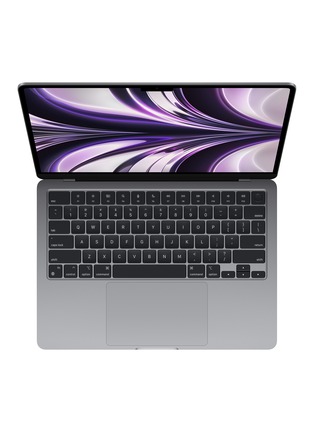 Detail View - Click To Enlarge - APPLE - 13" MacBook Air M2 Chip 8-Core CPU & 8-Core GPU 8GB, 256GB SSD — Space Grey