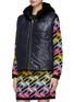 Detail View - Click To Enlarge - YVES SALOMON - Reversible Hooded Merino Wool Puffer Gilet