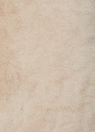  - KARL DONOGHUE - DOUBLE FELTED CASHMERE SHEARLING COLLAR SHAWL