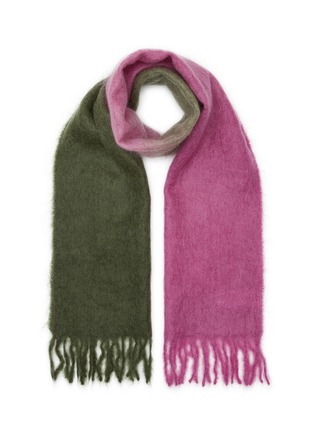 Main View - Click To Enlarge - GANNI - GRADIENT FRINGED SCARF