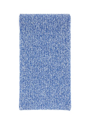 Detail View - Click To Enlarge - GANNI - SKINNY RIBBED KNIT SCARF