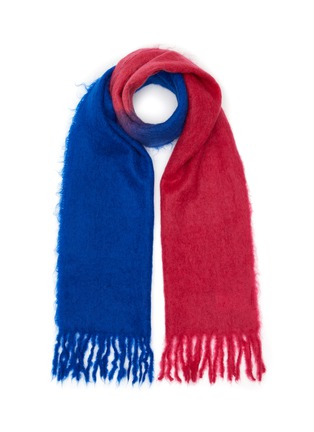 Main View - Click To Enlarge - GANNI - GRADIENT FRINGED SCARF