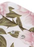 Detail View - Click To Enlarge - TEAM WANG DESIGN - Peony Print Double Eyelet Hawaiian Shirt