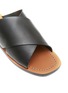 Detail View - Click To Enlarge - EQUIL - ‘Napoli’ Leather Crossed Band Sandals
