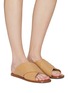 Figure View - Click To Enlarge - EQUIL - ‘Napoli’ Leather Crossed Band Sandals