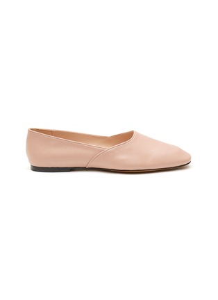 Main View - Click To Enlarge - EQUIL - ‘Paris’ Leather Ballerina Flats