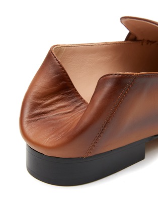  - EQUIL - ‘LONDON’ SQUARE TOE LEATHER LOAFERS
