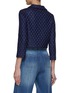 Back View - Click To Enlarge - ST. JOHN - Sequined Tweed Double Breasted Jacket