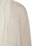 ST. JOHN - Drape Collar Long Sleeve Knit Cardigan