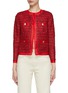 Main View - Click To Enlarge - ST. JOHN - CREWNECK LONG SLEEVE BUTTON EMBELLISHED CHASSEUR JACKET