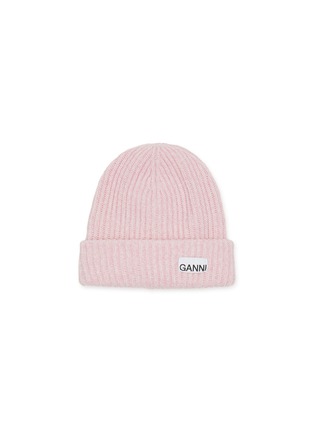 Main View - Click To Enlarge - GANNI - STRUCTURED RIBBED BEANIE HAT