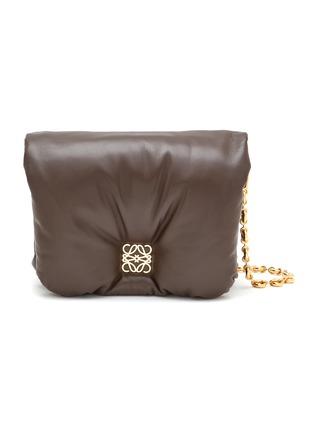 Main View - Click To Enlarge - LOEWE - ‘Goya’ Lambskin Leather Puffer Bag
