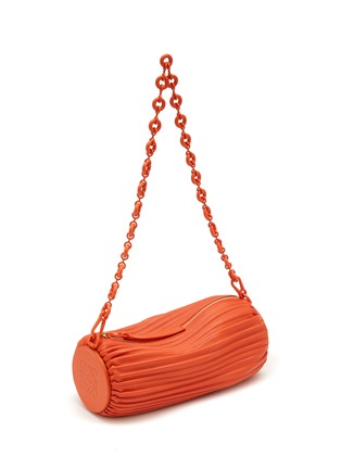 Detail View - Click To Enlarge - LOEWE - Pleated Nappa Leather Bracelet Pouch