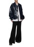 Figure View - Click To Enlarge - THE FRANKIE SHOP - HANE CROC EFFECT BOMBER