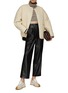 Figure View - Click To Enlarge - THE FRANKIE SHOP - ‘PERNILLE’ FAUX LEATHER PANTS