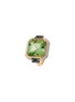 SELIM MOUZANNAR - ‘Gemma’ Tourmaline Aquamarine Ivory Enamelled 18K Pink Gold Ring