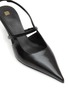 Detail View - Click To Enlarge - TOTEME - Leather Point Toe Slingback Pumps