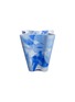 Main View - Click To Enlarge - STORIES OF ITALY - MURANO GLASS BUCKET VASE — BLUE