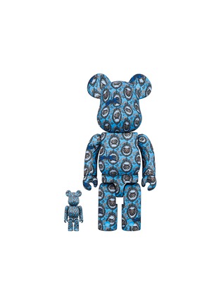 Main View - Click To Enlarge - BE@RBRICK - x Robe Japonica Grizzly Bear Mirror 400% + 100% BE@RBRICK Set