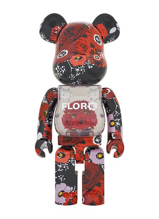 Main View - Click To Enlarge - BE@RBRICK - Flor Rose Poppy 1000% BE@RBRICK