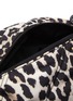 Detail View - Click To Enlarge - GANNI - LEOPARD PRINT QUILTED SMALL CROSSBODY BAG