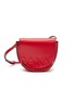 Main View - Click To Enlarge - GANNI - ‘BANNER’ RECYCLED LEATHER NANO SADDLE BAG