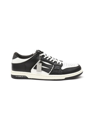 Main View - Click To Enlarge - AMIRI - ‘Skel’ Leather Low-Top Sneakers
