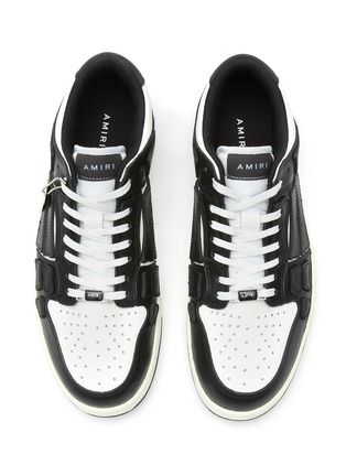 Figure View - Click To Enlarge - AMIRI - ‘Skel’ Leather Low-Top Sneakers