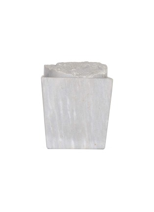 Main View - Click To Enlarge - AINA KARI - VESTA CANDLE — LIGHT GREY MARBLE