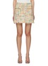 Main View - Click To Enlarge - OSCAR DE LA RENTA - Tweed Mini Skirt