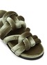 Detail View - Click To Enlarge - AERA - ‘Anna’ Double Knot Velvet Sandals