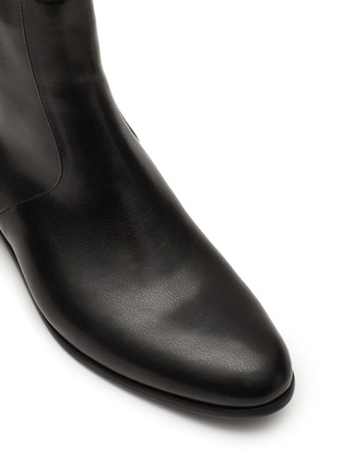 Detail View - Click To Enlarge - AERA - ‘CHARLI’ VEGAN LEATHER ANKLE BOOTS