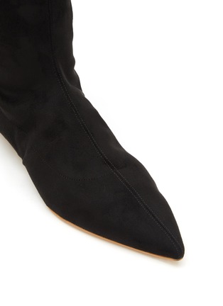 Detail View - Click To Enlarge - AERA - ‘Nicoletta’ Suede Effect Point Toe Boots